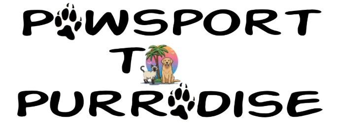 Pawsport To Purradise Logo